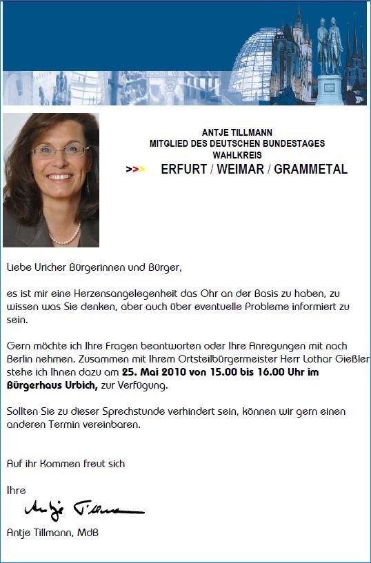 Sprechstunde
